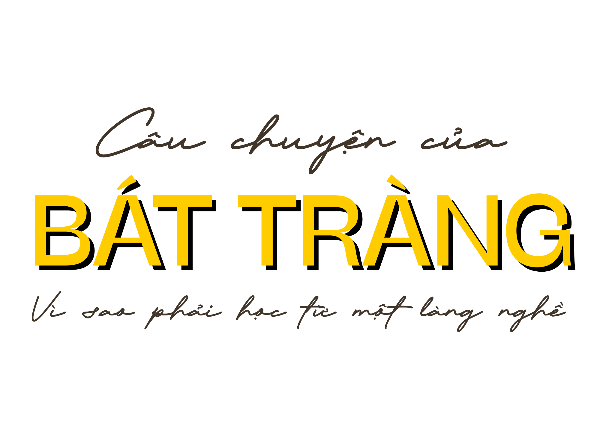 Câu chuyện của Bát Tràng