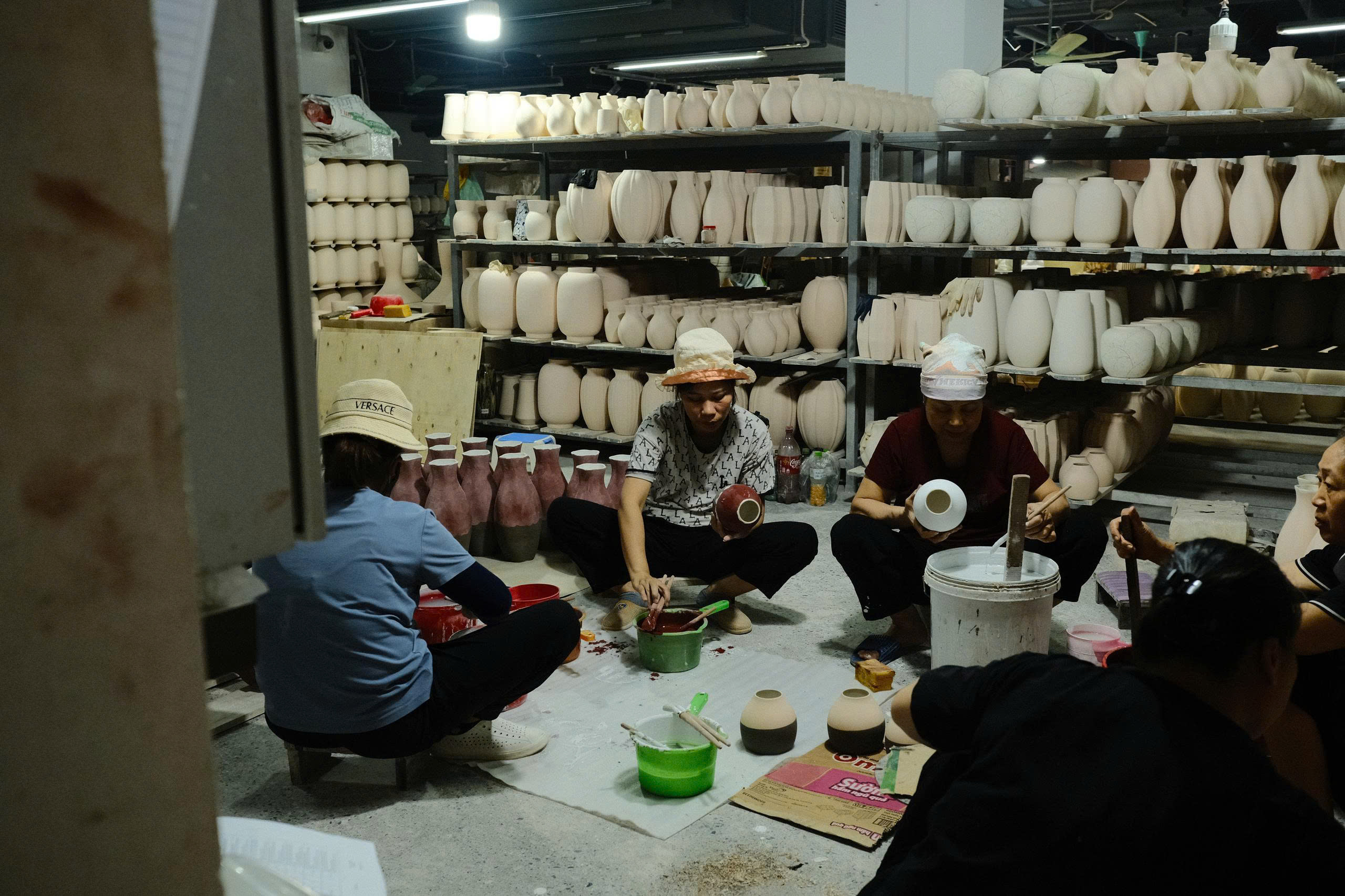 Các nghệ nhân làm gốm