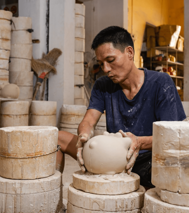 Gặp gỡ nghệ nhân Bát Tràng
