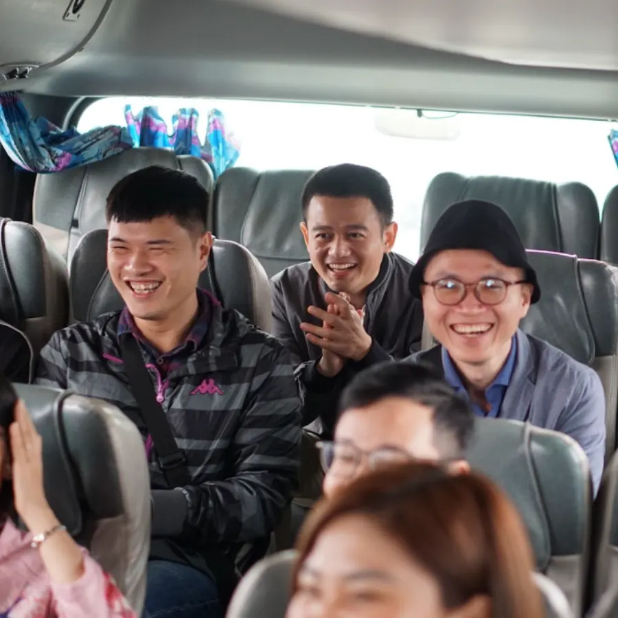 Học viên trong một chuyến đi thực tế