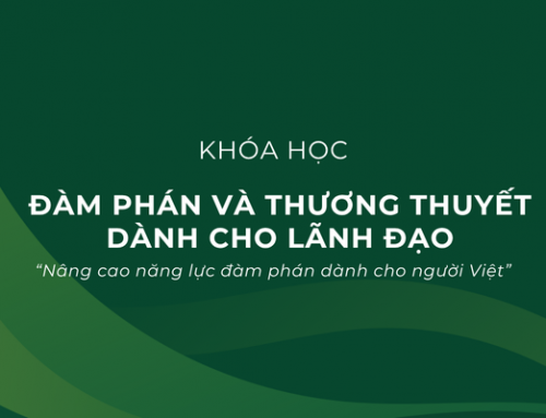 Đàm phán và thương thuyết dành cho lãnh đạo