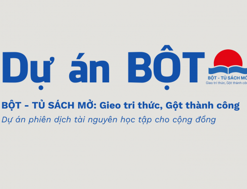 Dự án Bột – DỰ ÁN PHIÊN DỊCH TÀI NGUYÊN HỌC TẬP CHO CỘNG ĐỒNG