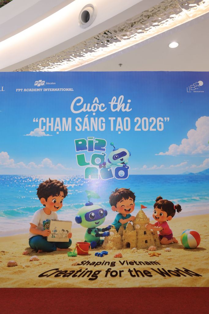 Khai mạc Chạm sáng tạo 2026: Hành trình khơi mở cảm xúc, ươm mầm tài năng sáng tạo trẻ